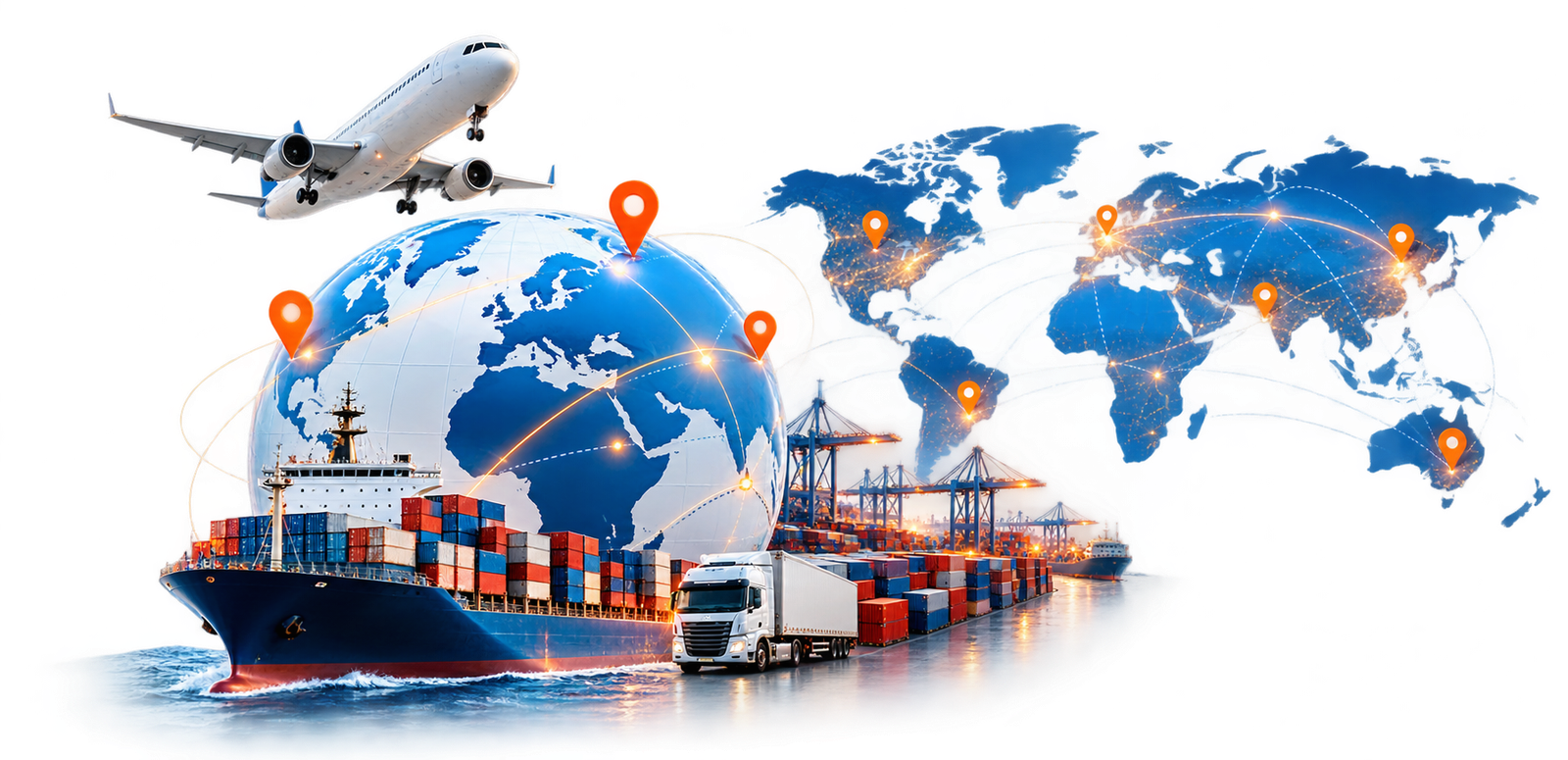 Joy Trading Global Logistics Network